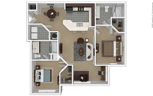 Floor plan The Warwick