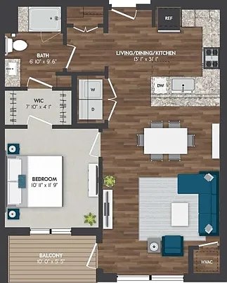 B9 | 1x1 | 802 sq ft B9 | 1x1 | 802 sq ft