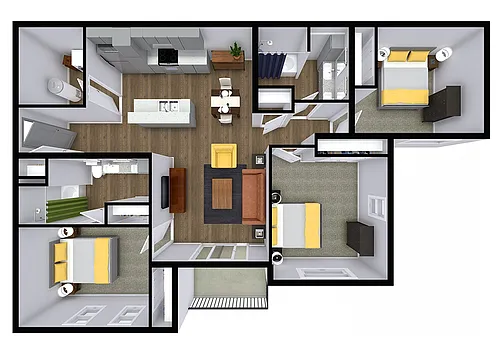 Floor plan Gable