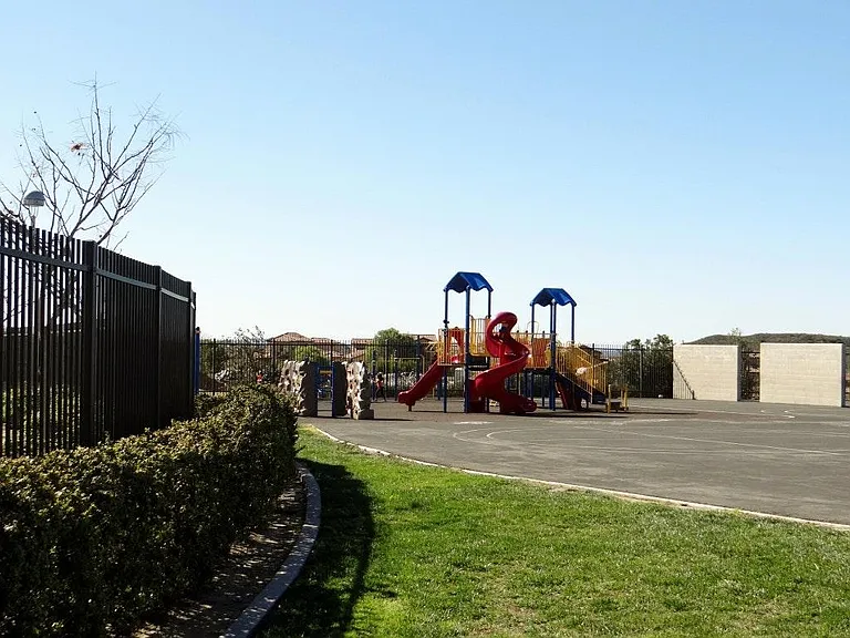 Elementary school playground