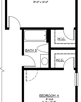 Optional Bath 5 Upstairs