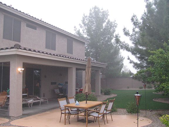 Rear Backyard Patio