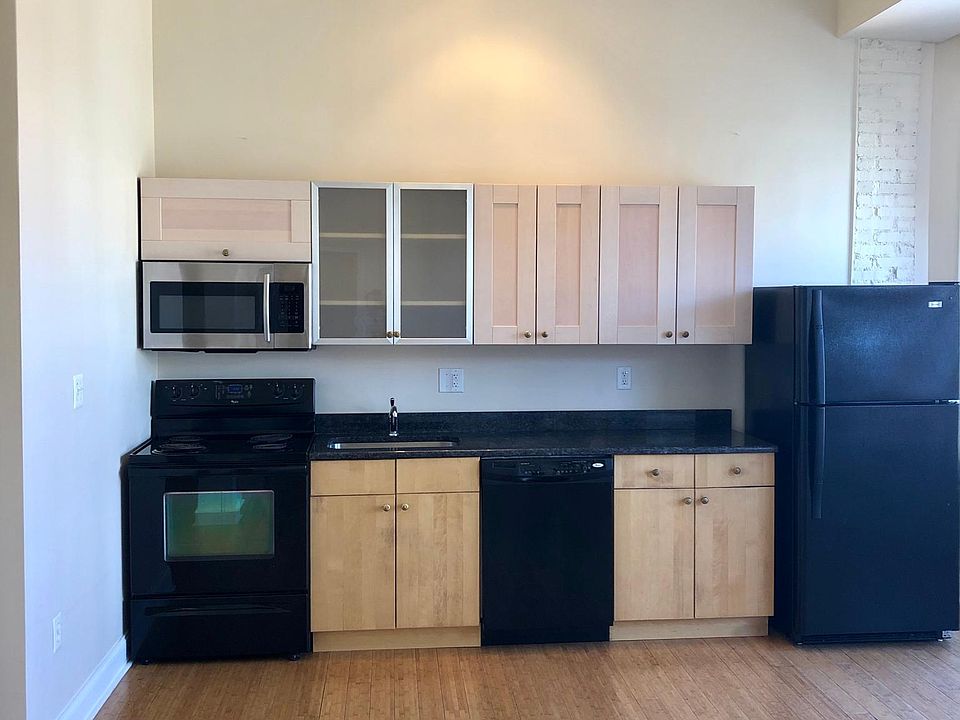 Kitchen with granite counter top