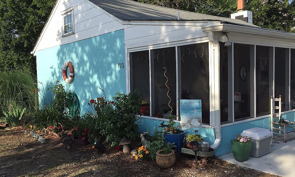 After the beachy paint job!