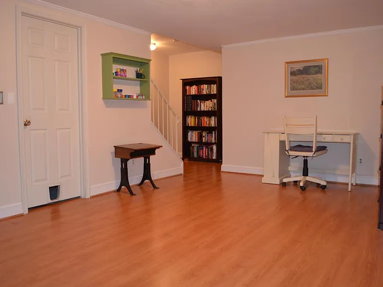 Bonus room in the basement leads to the laundry room.