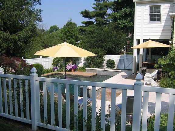 View From Back Yard to Pool/Lanai Terrace Overlooking Pool