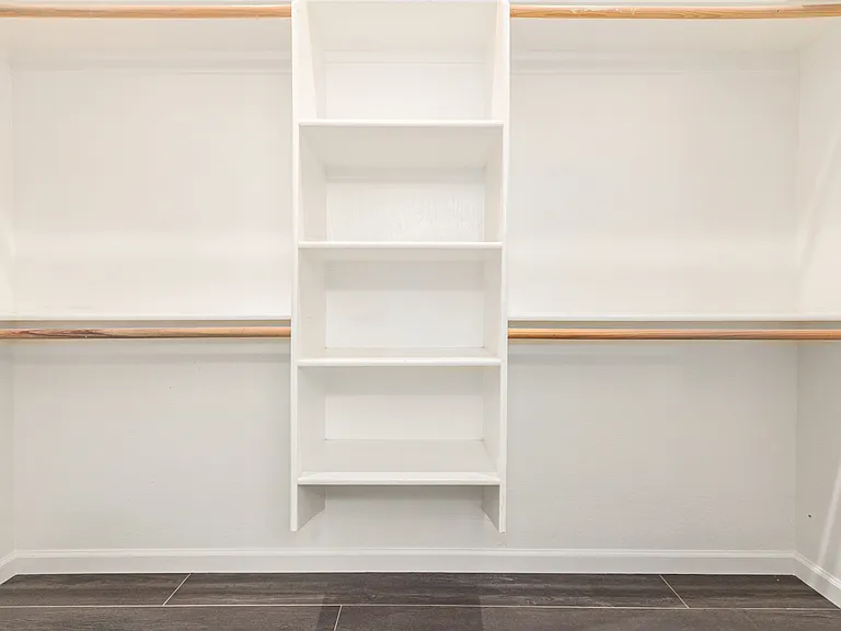 Primary closet