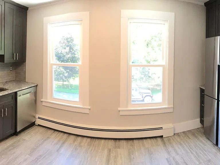 Plenty of room for a table and stools