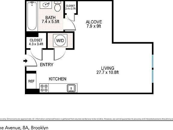 2nd image of 390 Wythe Ave APT 4A