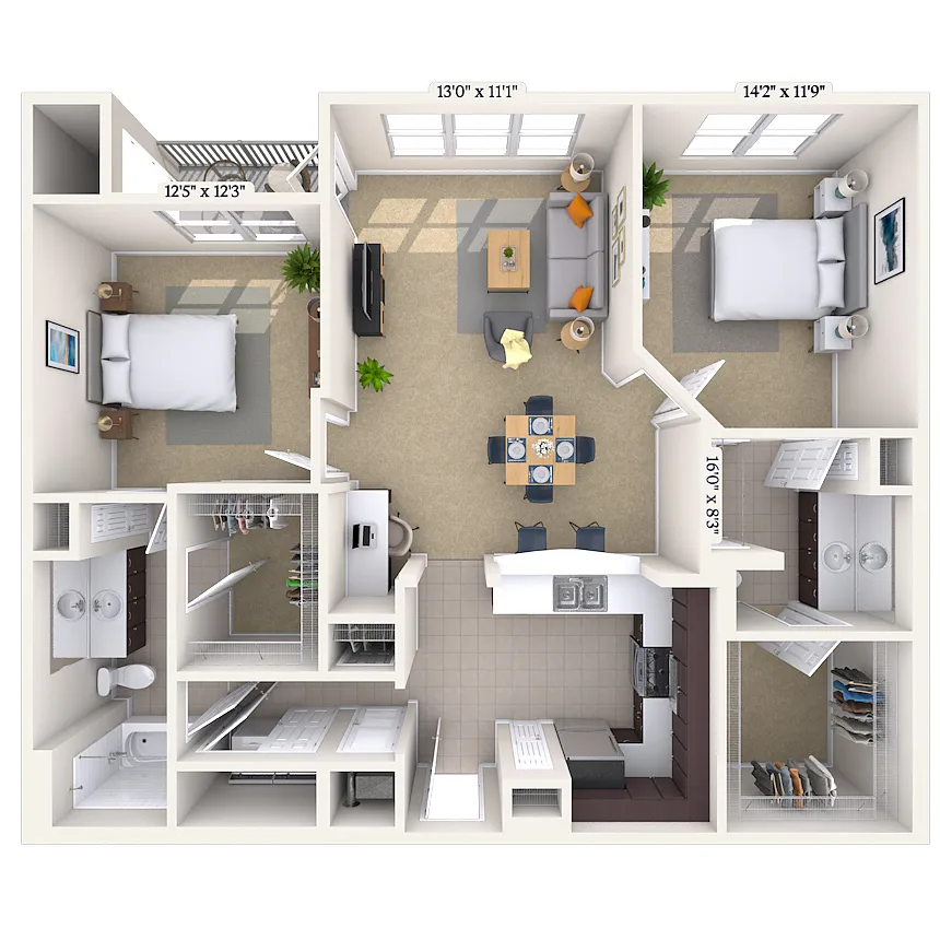 Floor plan Norman
