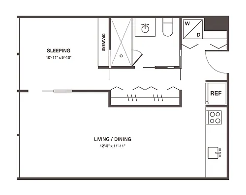 Floor plan M8