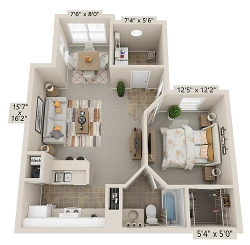 Floor plan A1