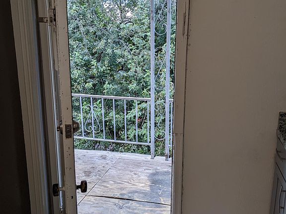 Small private balcony