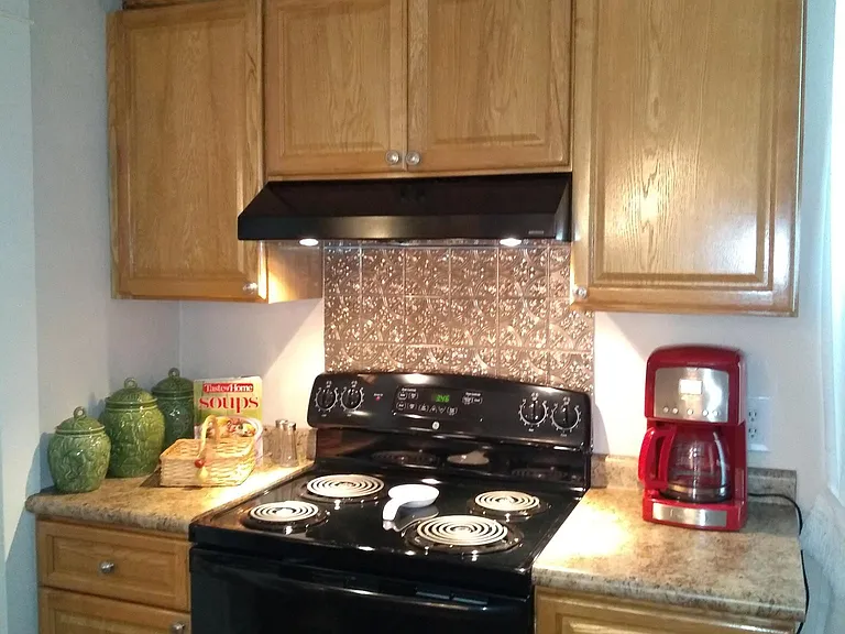 Kitchen view.