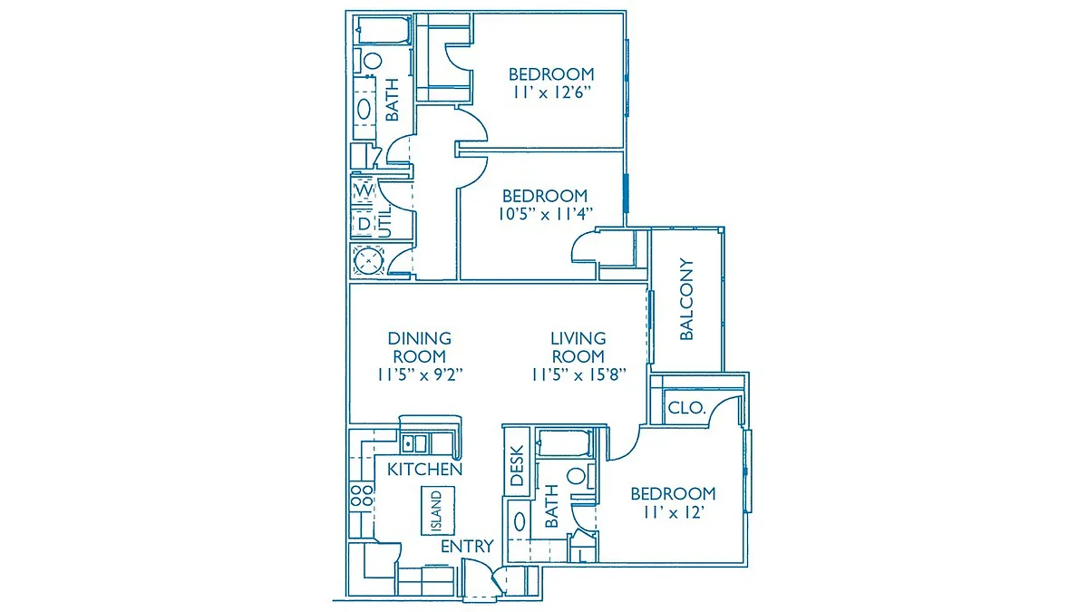 Floor plan Ogelthorp