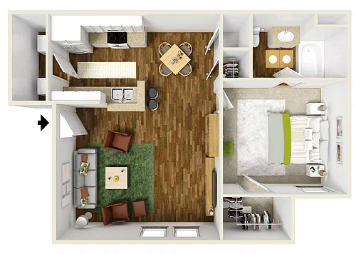 Floor plan A1