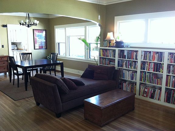 Family and dining rooms