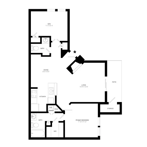 Floor plan The Jackson