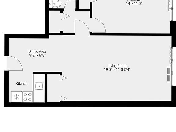 2nd image of 204 W 14th St APT 6A