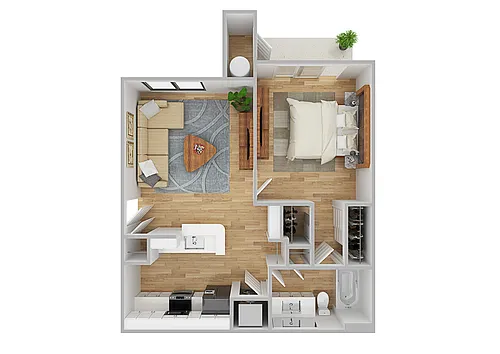 Floor plan Pearl | Renovated