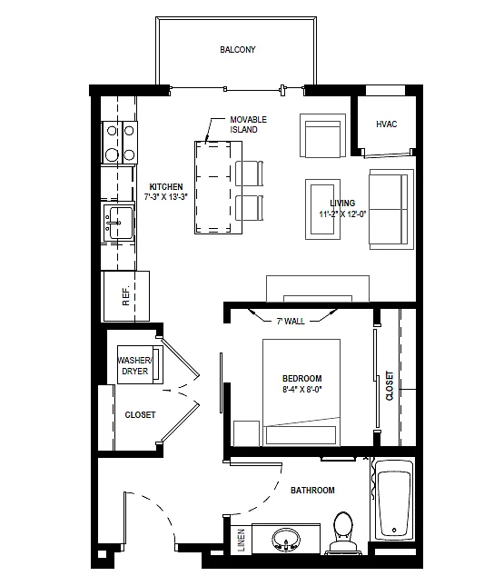 Floor plan Mural - Income Restrictions Apply