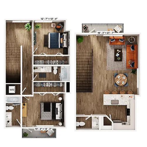 Floor plan THA