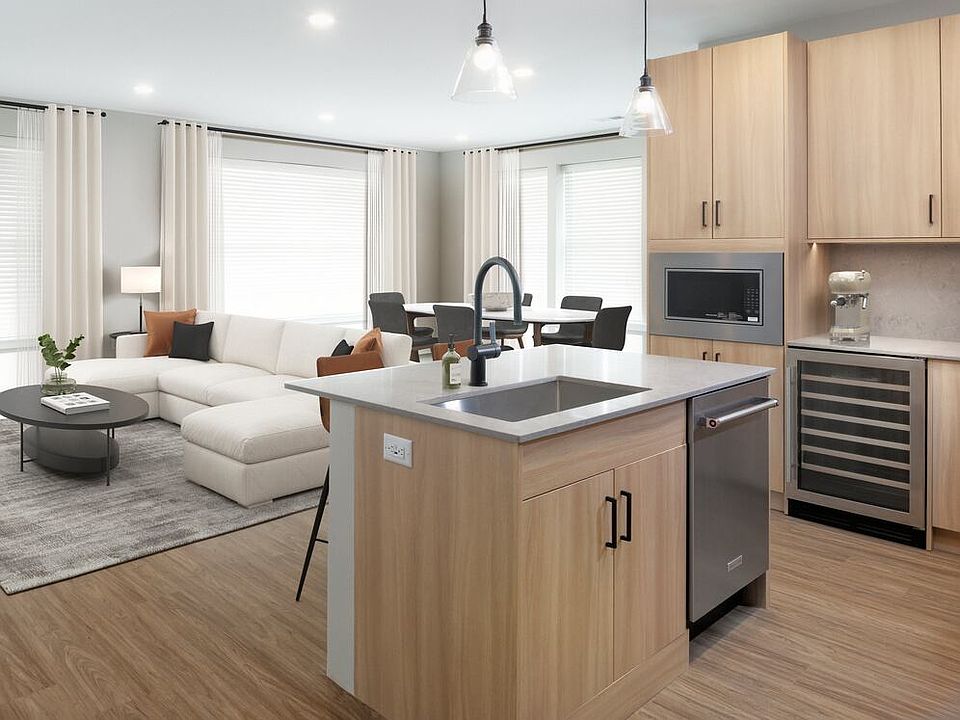 Signature Collection kitchen and living room