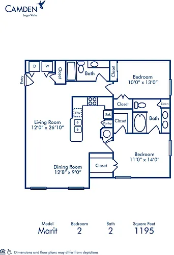 Floor plan Marit