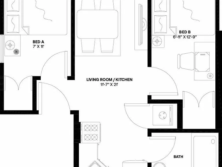 345 E 21st St #B — Photo 7