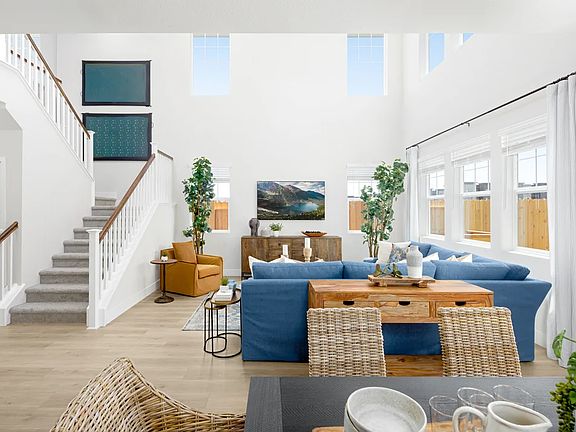 Two-story great room