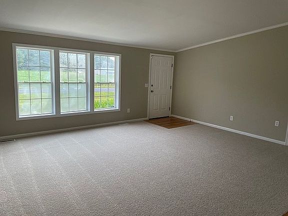 Great room from hallway