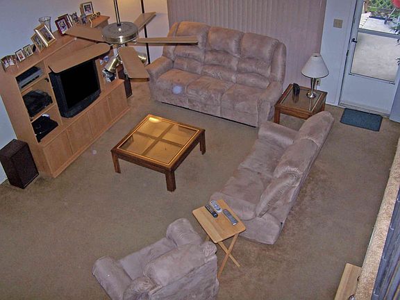 View of Family room from Gameroom. 