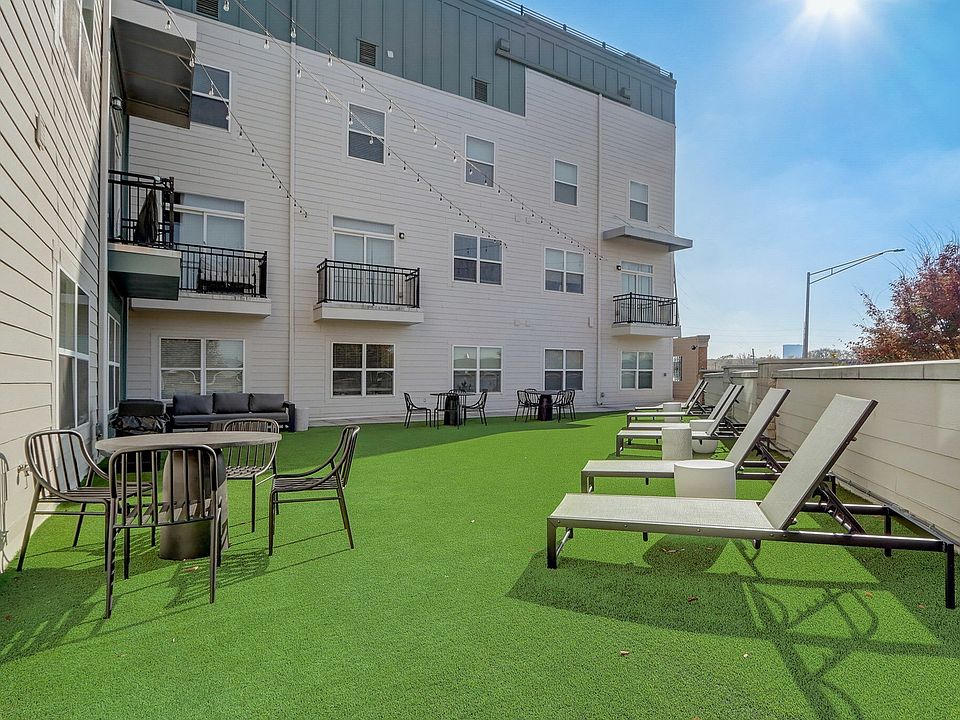 Relax and Socialize at the Rooftop Lounge at Ralston Apartments in Downtown Indianapolis