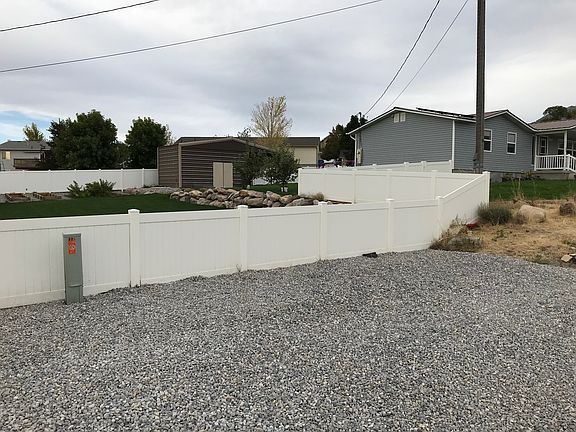 fully fenced yard