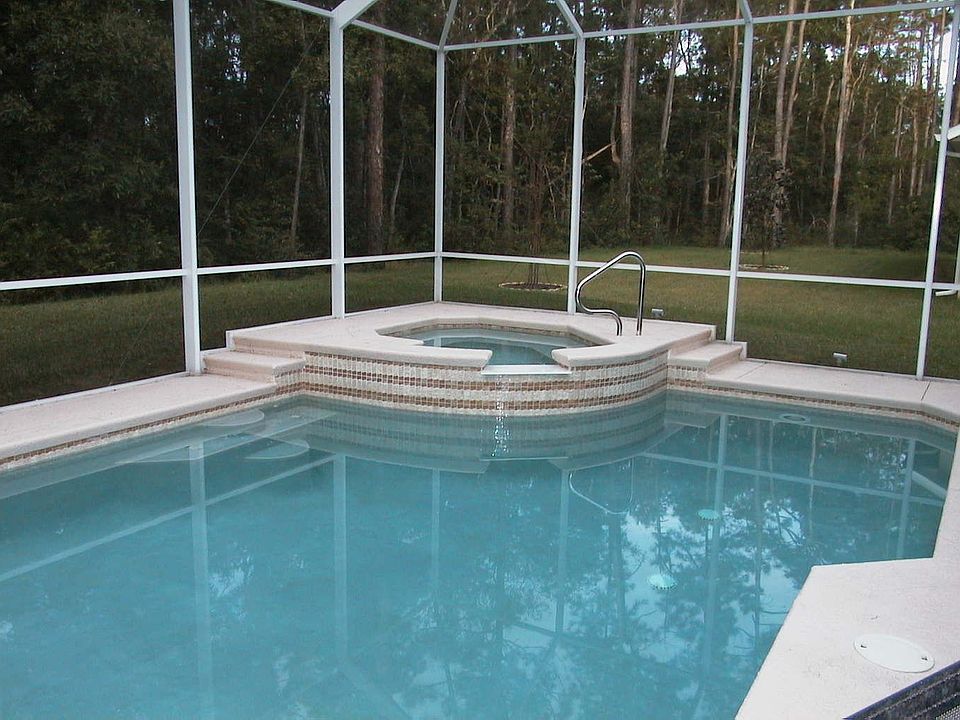 solar-heated pool and spa