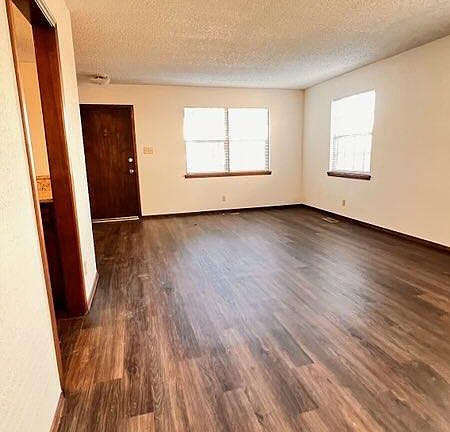 Looking towards front entry from hallway