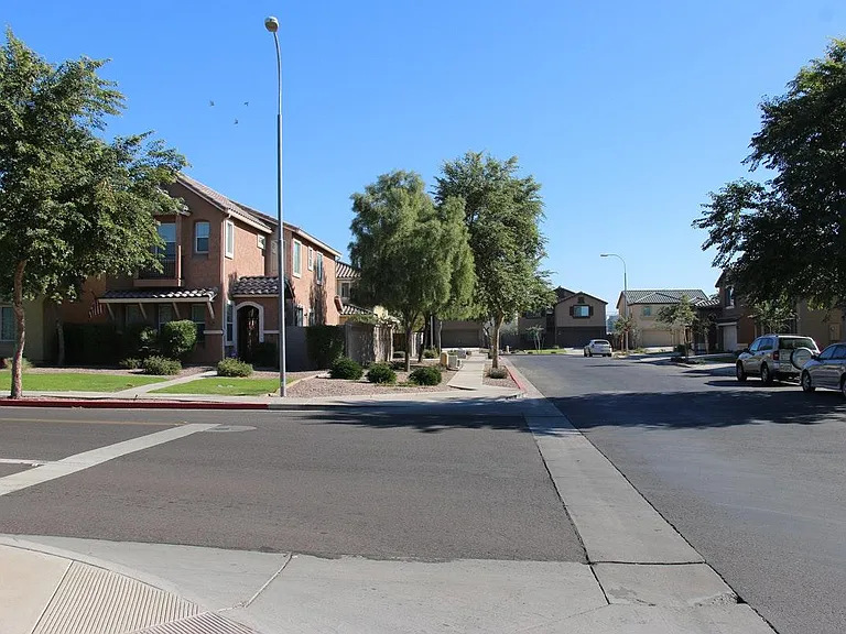 Safe street with additional parking