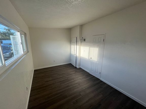 bedroom facing front of building