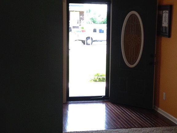 View towards front door.