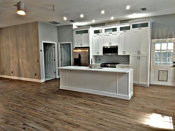 Open-concept kitchen