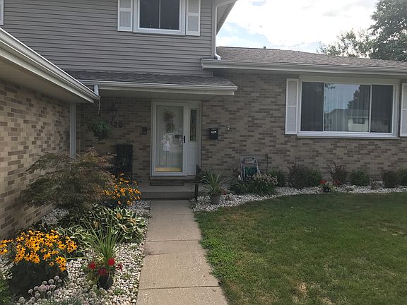 Recently updated landscaping
