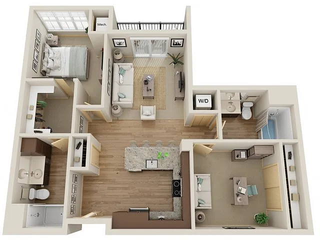 Floor plan C3