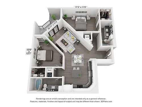 Floor plan B4