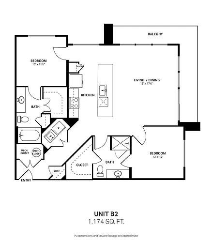 Floor plan B2