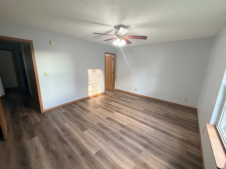 Master Bedroom facing towards the main bathroom door