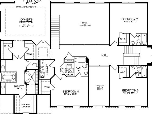 Standard Second Floor