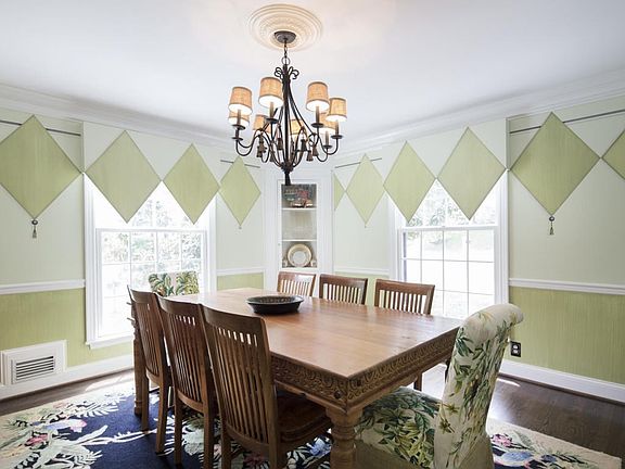 Formal Dining with Chandelier