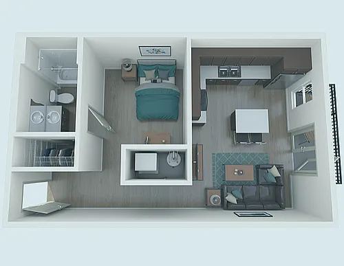 Floor plan Studio C