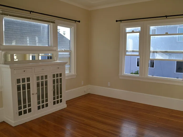 Bedroom with built-in furniture