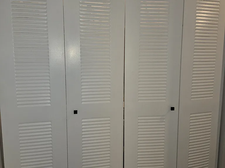 Bi-fold door into the laundry area